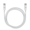 MONK® rychlonabíjecí set 25W adaptér s kabelem USB-C na USB-C 1m 60W bílý