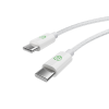 MONK® rychlonabíjecí set 25W adaptér s kabelem USB-C na USB-C 1m 60W bílý