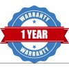 one year warranty seal round stamp vector 8941455