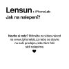 Lensun - Přední fólie - Matná ochranná fólie