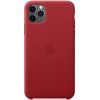 Originální Kožený kryt - Apple -  pro iPhone 11 Pro - Red (PRODUCT)RED™