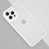 Průhledný kryt s barevným okrajem - iPhone 13 Pro Max - Bílá