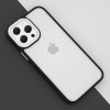 Průhledný kryt s barevným okrajem - iPhone 13 Pro Max - Černá