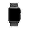 Nylonový řemínek pro Apple Watch - 42/44/45 mm - Černý/Šedý