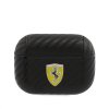 Karbonový kryt pro AirPods Pro - Ferrari Carbon -  Black