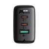 Rychlonabíječka 65W ~ AceFast A13 ~ 2x USB-C + 1x USB-A - Černý