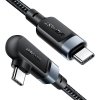 Nabíjecí a datový kabel 100W (20V/5A) ~ AceFast C5-03 ~ USB-C/USB-C 2m MFi - Tmavě Šedá