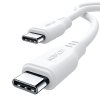 Nabíjecí a datový kabel 60W (20V/3A) ~ AceFast C3-03 ~ USB-C/USB-C 1,2m MFi - Bílá