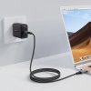 Nabíjecí a datový kabel 100W (20V/5A) ~ AceFast C4-03 ~ USB-C/USB-C 2m MFi - Černá