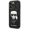 pol pl Karl Lagerfeld KLHCP14XGFKPK iPhone 14 Pro Max 6 7 hardcase czarny black Glitter Flakes Ikonik 233170 2