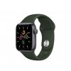 Silikonový řemínek pro Apple Watch - 38/40/41 mm - Olivově Zelený