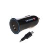 Autoadaptér do zapalování a nabíjecí kabel Micro USB - Swissten - 1x USB-A - 5W - Černý