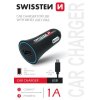 Autoadaptér do zapalování a nabíjecí kabel Micro USB - Swissten - 1x USB-A - 5W - Černý