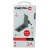 Adaptér - Swissten - USB-A na microUSB - 1,2m - Bílý