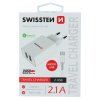 Adaptér - Swissten - USB-A na microUSB - 1,2m - Bílý