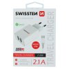 Adaptér - Swissten - USB-A na microUSB - 1,2m - Bílý