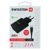 Adaptér - Swissten - USB-A na microUSB - 1,2m - Černý