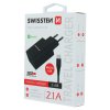 Adaptér - Swissten - USB-A na microUSB - 1,2m - Černý