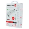 Adaptér - Swissten - USB-A na Lightning - 1,2m - Bílý