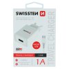Adaptér - Swissten - USB-A na microUSB - 1,2m - Bílý