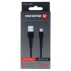 Datový kabel - Swissten - USB-A na microUSB - 1M - Černý