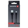 Datový kabel - Swissten - USB-A na microUSB - 1M - Černý