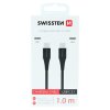 Nabíjecí kabel - Swissten - USB-C na USB-C - 1m - Černý