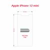 2.5D Ochranné sklo - Swissten - pro iPhone 12 mini - Čiré