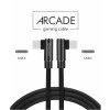 Nabíjecí a datový kabel - Swissten Arcade - USB-C/USB-C - MFi - 1,2m - Černý