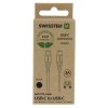 Datový kabel - Swissten - USB-C na USB-C - 1,2M - Černý - ECO BALENÍ