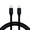 Datový kabel - Swissten - Textile - USB-C na Lightning - 2M - Černý