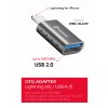 Adaptér - Swissten - USB-A na Lightning - Šedý