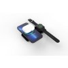 Bezdrátová nabíječka - Swissten - 2v1 - Pro iPhone/AirPods/Apple Watch - 20W - Černý