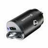 Nano autoadaptér do zapalování - Swissten - 2x USB-C - 45W - Černý