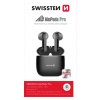 Bluetooth sluchátka - Swissten - Alupods Pro - Černý