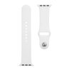 Tactical 465 Silikonový Řemínek pro Apple Watch 1/2/3/4/5/6/7/8/SE 38/40/41mm White
