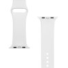 Tactical 499 Silikonový Řemínek pro Apple Watch 1/2/3/4/5/6/7/8/SE 42/44/45mm White