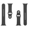 Tactical 488 Silikonový Řemínek pro Apple Watch 1/2/3/4/5/6/7/8/SE 42/44/45mm Black