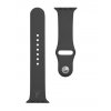 Tactical 456 Silikonový Řemínek pro Apple Watch 1/2/3/4/5/6/7/8/SE 38/40/41mm Black