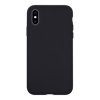 Silikonový kryt - Tactical - Velvet Smoothie - iPhone X/XS - Černý
