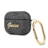 Guess 4G Script PC/PU Pouzdro pro Airpods Pro Grey