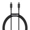 Nabíjecí kabel - Baseus - CATYS-C01 - USB-C na USB-C - 100W - 2m - Černý