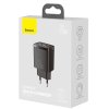 Baseus CCXJ-B01 Compact Quick Nabíječka USB/USB-C 20W Black