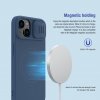 Nillkin CamShield Silky Magnetic Silikonový Kryt pro Apple iPhone 14 Plus Blue