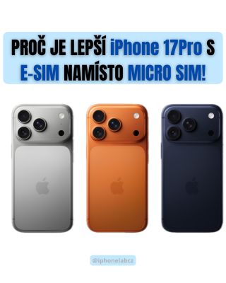 Chtěl/a by si radši verzi s e-sim, nebo ne ti to jedno?🧐