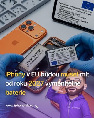 👉 Konec lepených baterií? EU právě schválila přelomové nařízení pro iPhony i ostatní smartphony! Tohle je zpráva, na...