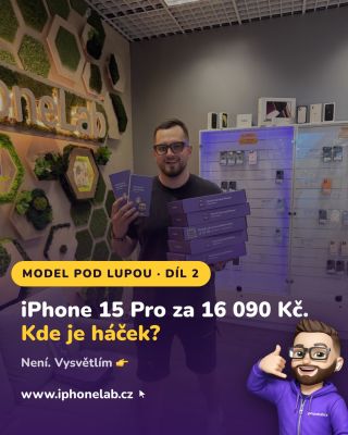 Pro nový iPhone jedině na iphonelab.cz 🫵👀 #cesko #iphonelab
