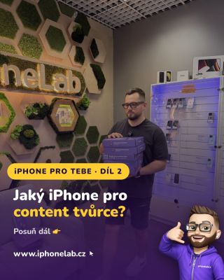 Jaký iPhone?👀 #iphonelab #cesko