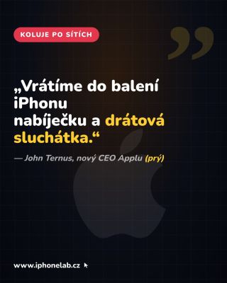 A co na to říkáš ty?👀 Chtěl/a by si to zpět?🤩 #iphonelab #cesko