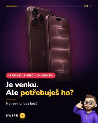 iPhone 18Pro je venku, ale vyplatí se?👀✅ #iphone #cesko